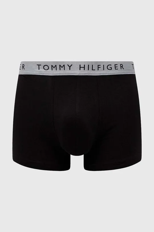 Boxerky Tommy Hilfiger 3-pak čierna