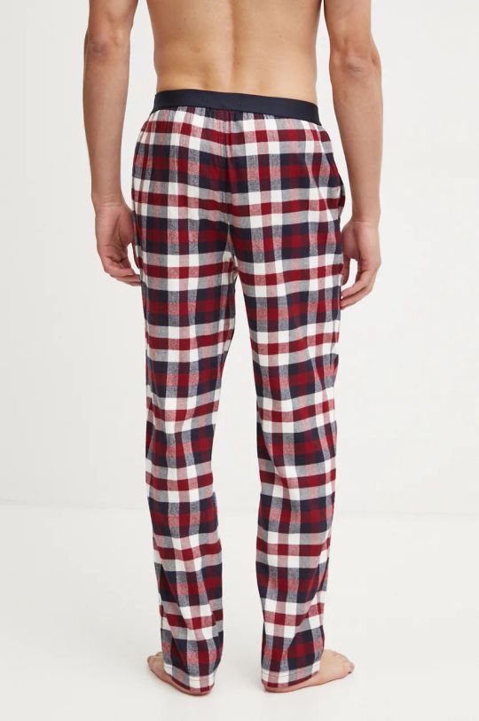 Tommy Hilfiger pantaloni de pijama UM0UM02987 burgundia AW24