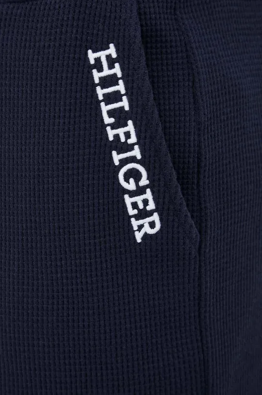 granatowy Tommy Hilfiger spodnie piżamowe bawełniane