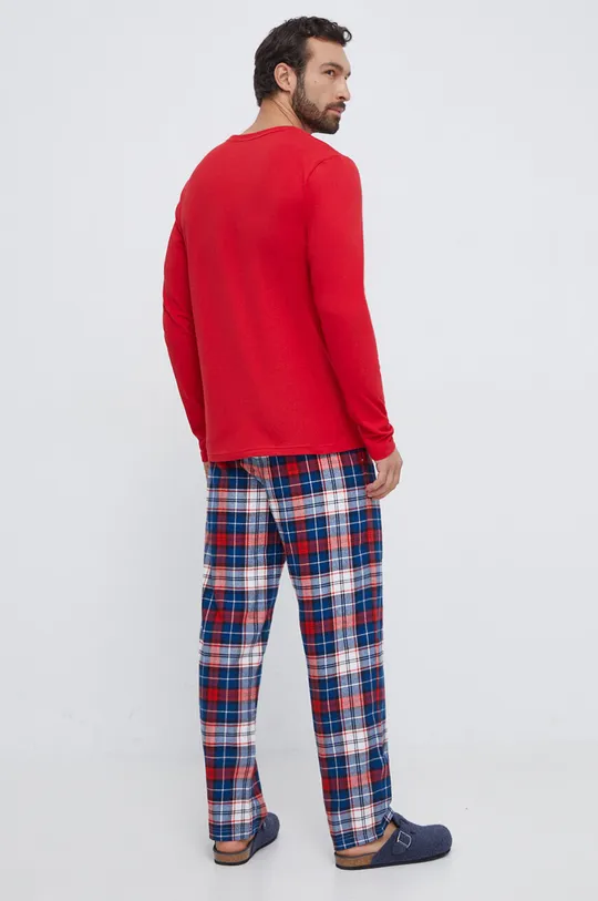 Pidžama Tommy Hilfiger crvena