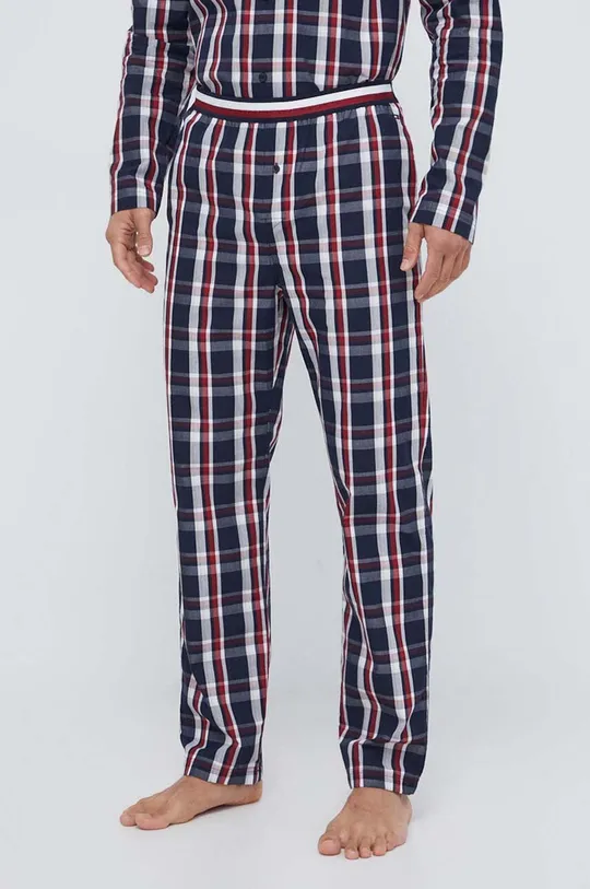 Pamučna pidžama Tommy Hilfiger 100% Pamuk