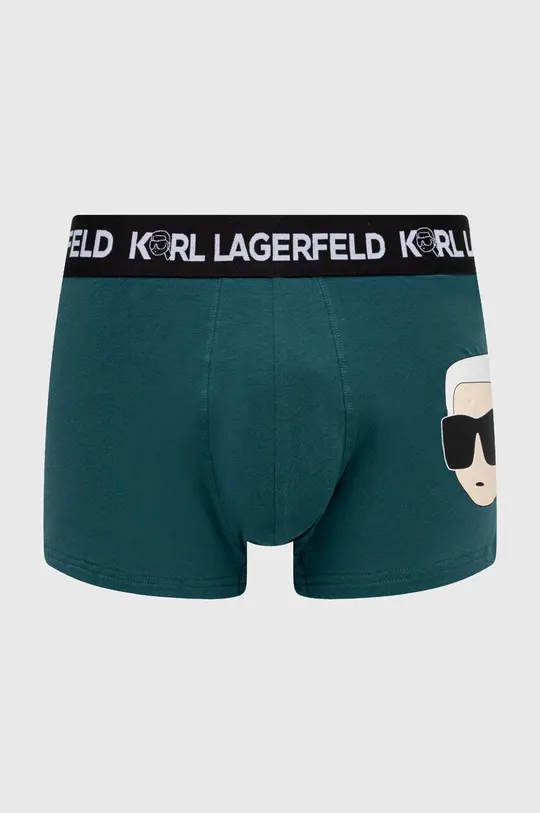 Μποξεράκια Karl Lagerfeld 3-pack τιρκουάζ