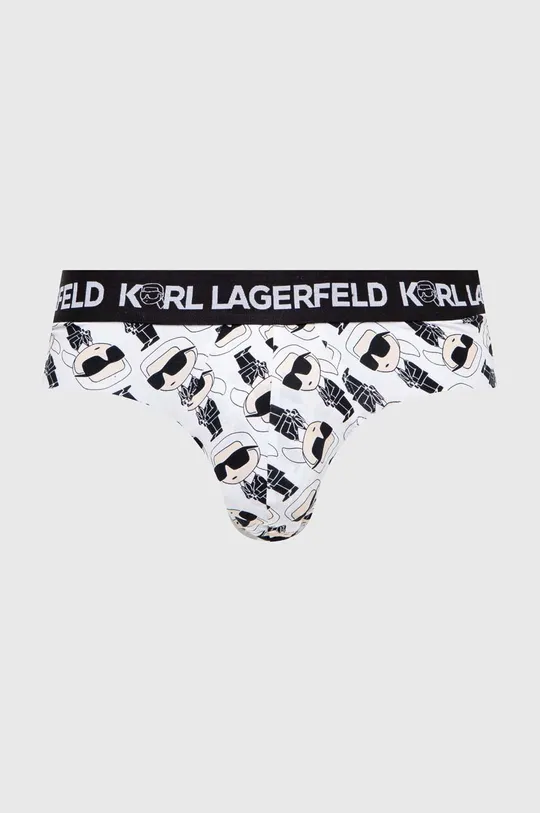 Slipy Karl Lagerfeld 3-pak čierna
