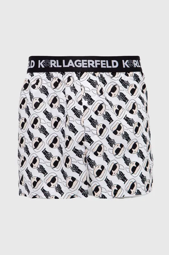 Bombažne boksarice Karl Lagerfeld 3-pack 100 % Bombaž