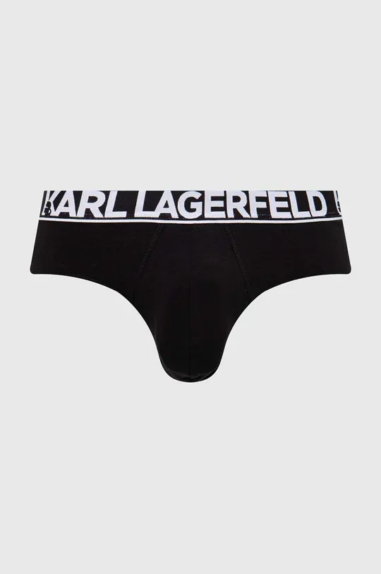 Slip gaćice Karl Lagerfeld 3-pack 95% Organski pamuk, 5% Elastan
