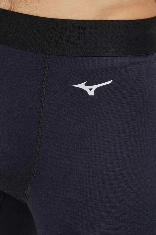 nero Mizuno leggins funzionali Mid Weight