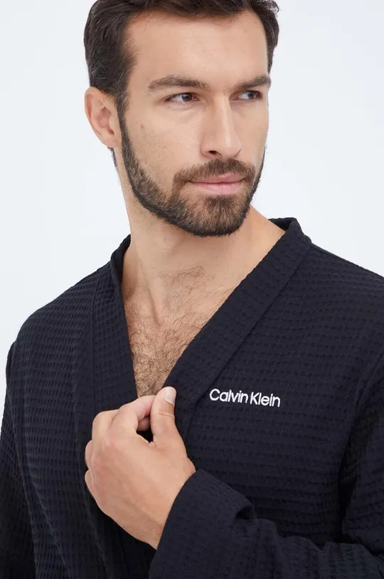czarny Calvin Klein Underwear szlafrok