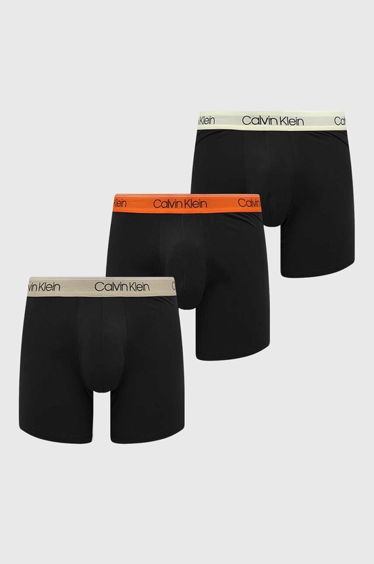 μαύρο Μποξεράκια Calvin Klein Underwear 3-pack Ανδρικά