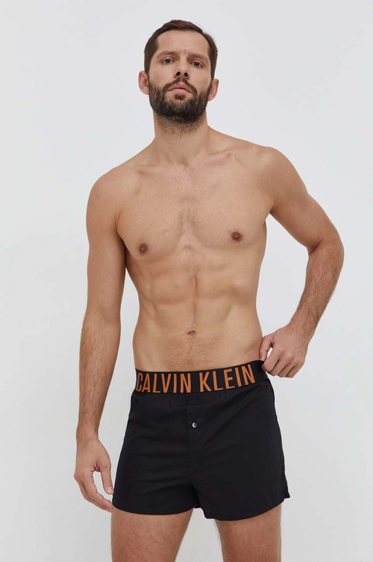 фиолетовой Хлопковые боксёры Calvin Klein Underwear 2 шт Мужской