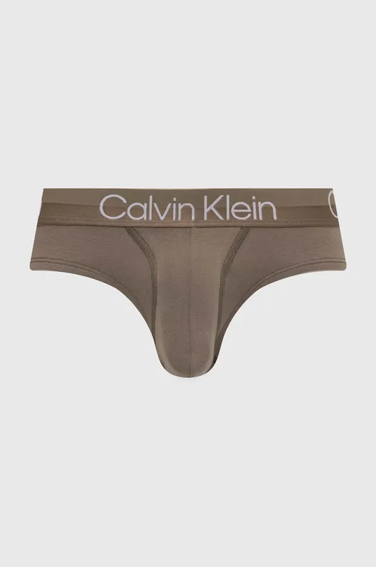 Slip gaćice Calvin Klein Underwear 3-pack 57% Pamuk, 38% Reciklirani poliester, 5% Elastan