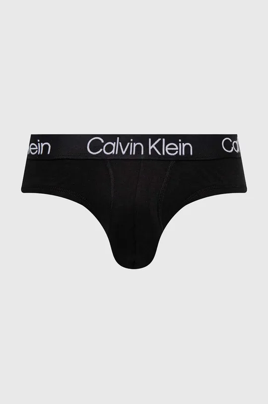 Slip gaćice Calvin Klein Underwear 3-pack crna