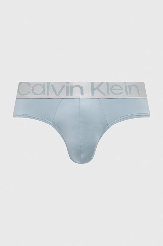 modrá Slipy Calvin Klein Underwear 3-pak