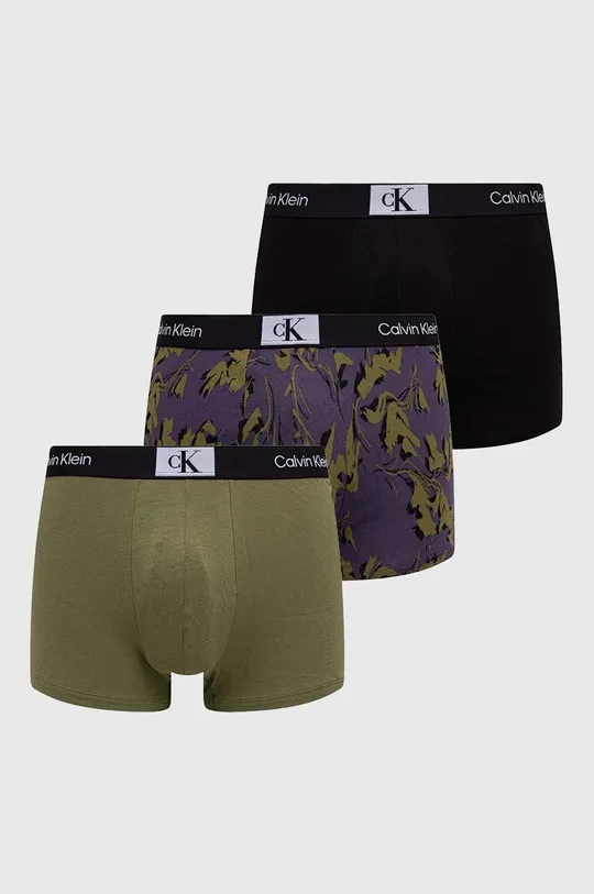 zielony Calvin Klein Underwear bokserki 3-pack Męski