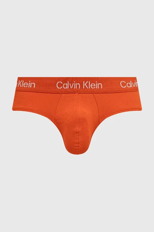 Σλιπ Calvin Klein Underwear 3-pack πορτοκαλί