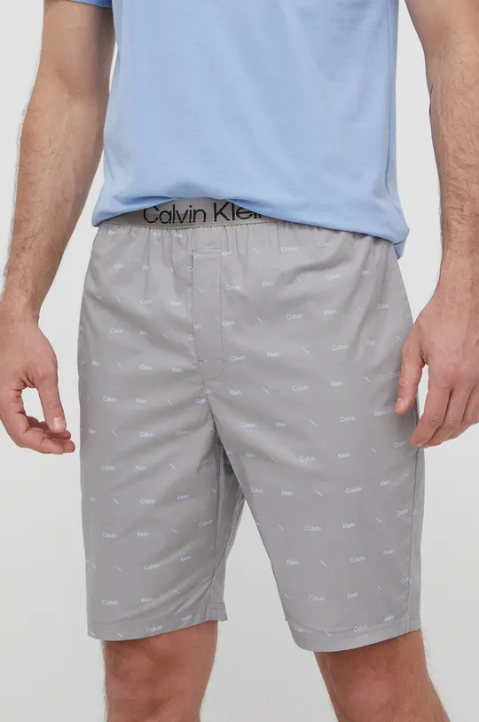 γκρί Πιτζάμα Calvin Klein Underwear