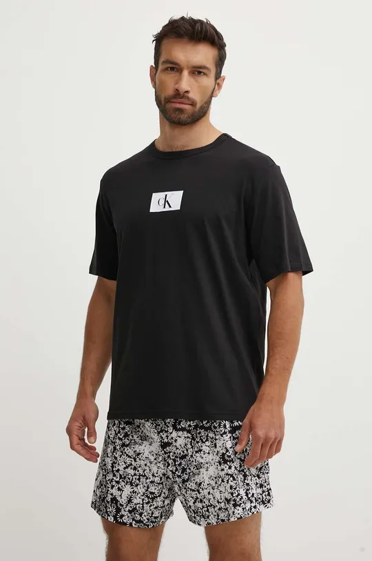 Бавовняна піжама Calvin Klein Underwear 100% Бавовна