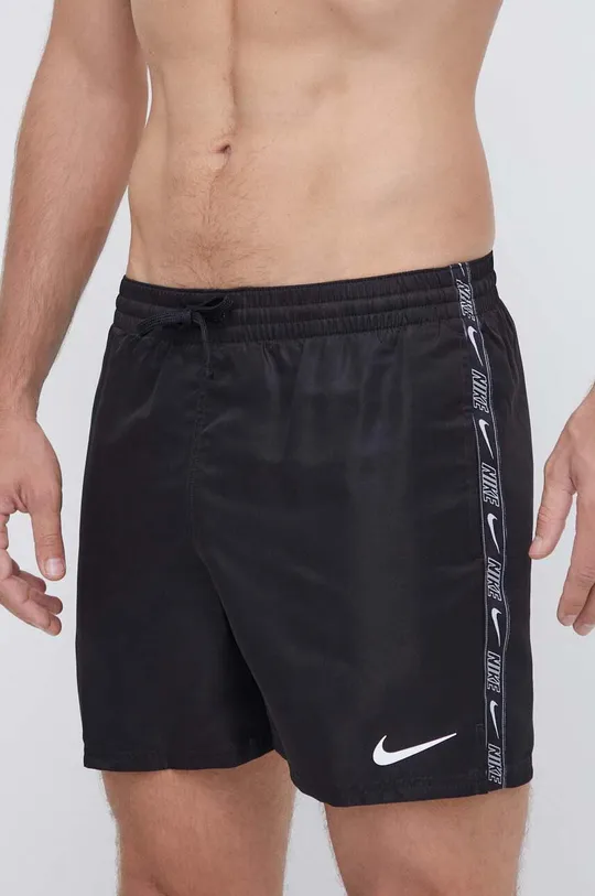 čierna Plavkové šortky Nike Volley Pánsky