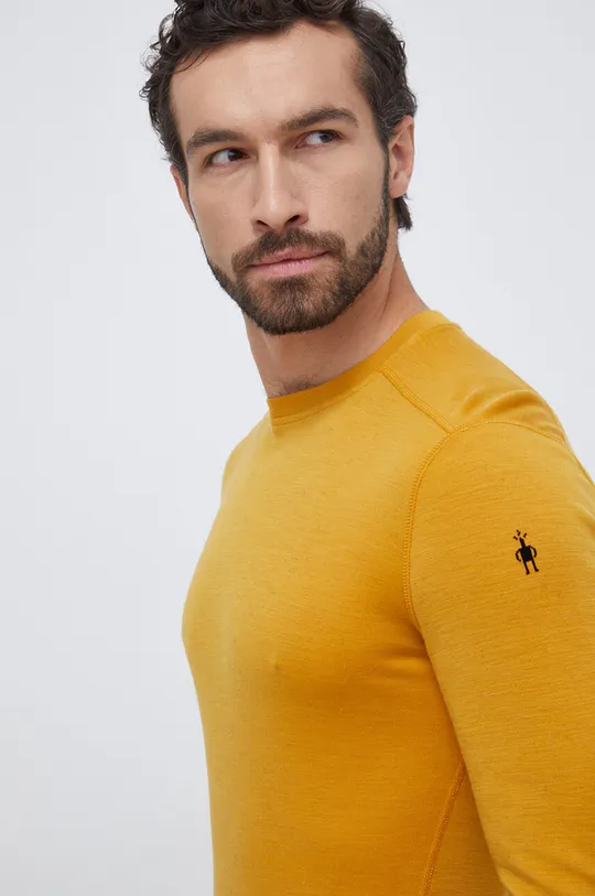 žltá Funkčné tričko s dlhým rukávom Smartwool Classic Thermal Merino