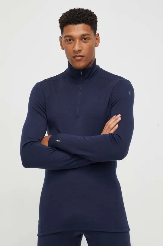 σκούρο μπλε Λειτουργικό μακρυμάνικο πουκάμισο Smartwool Classic Thermal Merino Ανδρικά