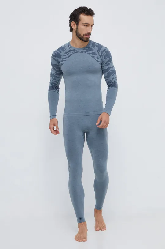 Smartwool longsleeve funkcyjny Intraknit Active szary