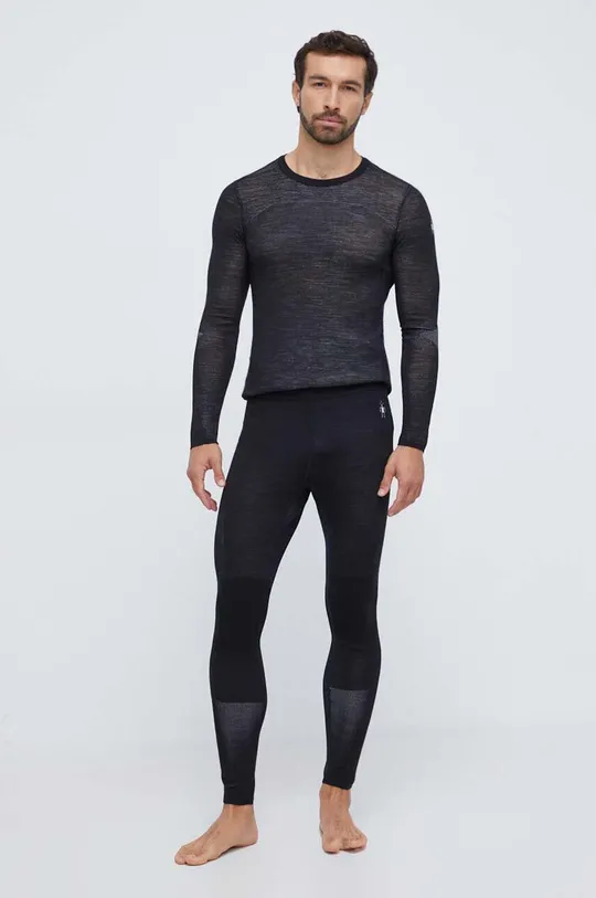Smartwool funkcionális legging Intraknit Thermal Merino fekete