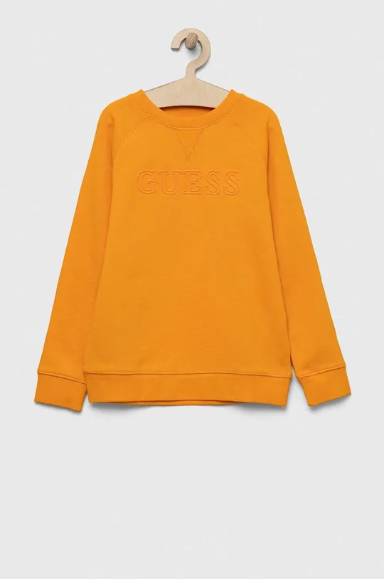 πορτοκαλί Παιδική μπλούζα Guess Για αγόρια