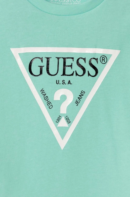 Παιδική βαμβακερή μπλούζα Guess  100% Βαμβάκι