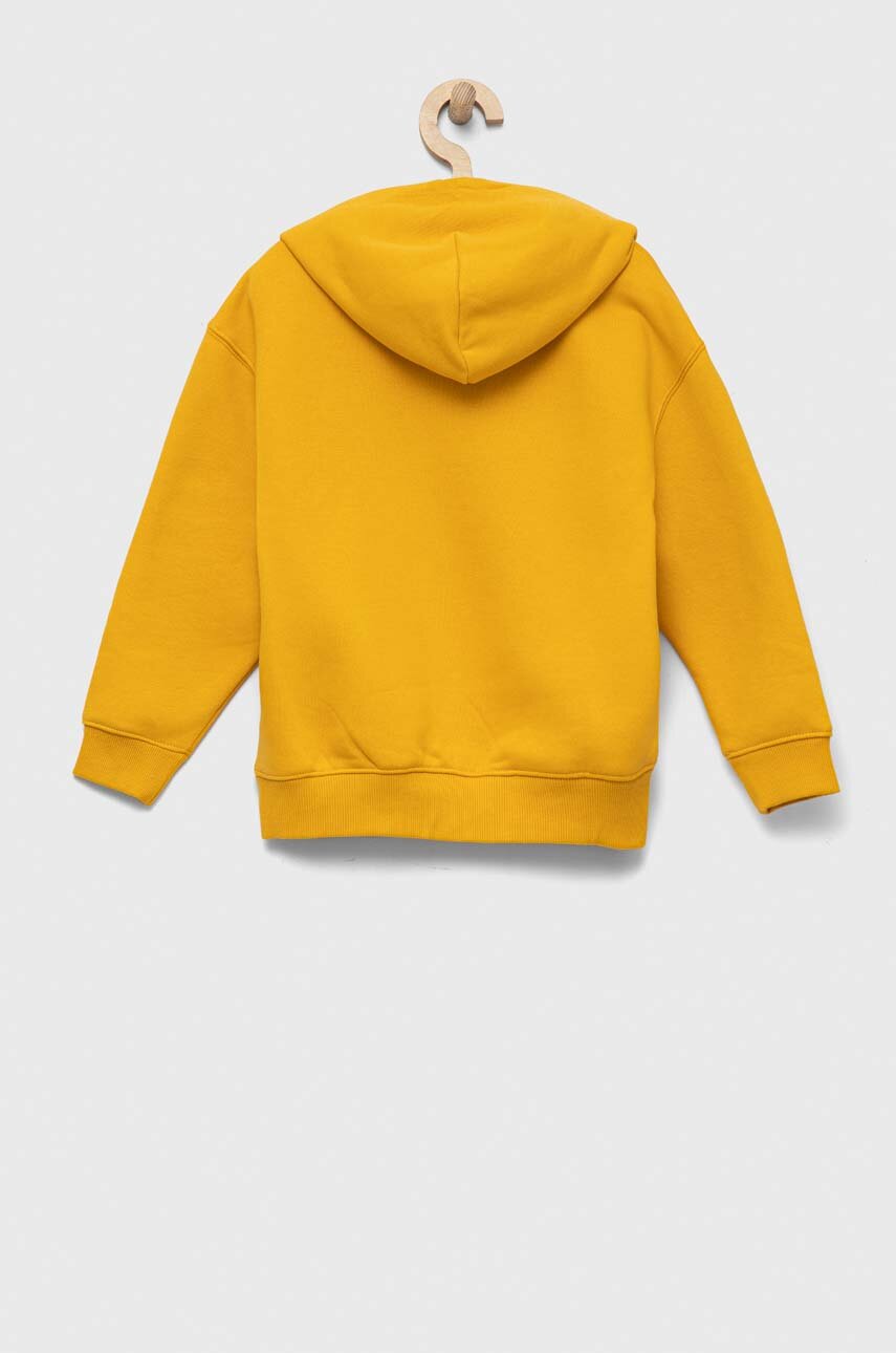 Tommy Hilfiger bluza dziecięca żółty