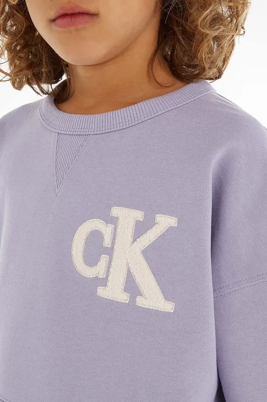 Детская хлопковая кофта Calvin Klein Jeans Для мальчиков