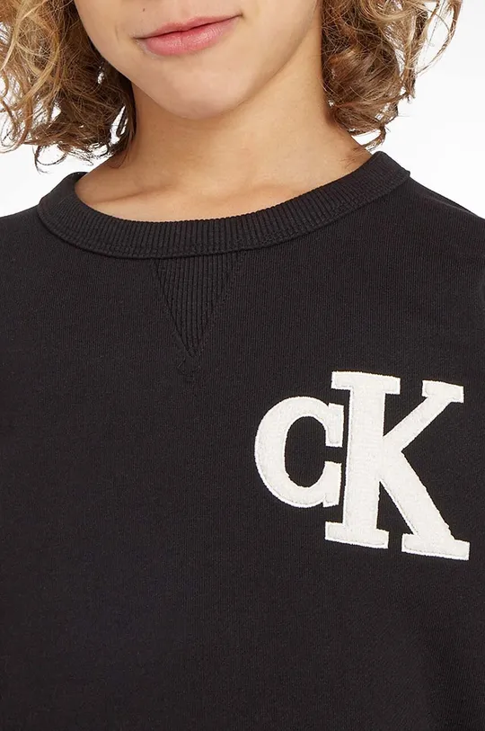 Otroški bombažen pulover Calvin Klein Jeans Fantovski
