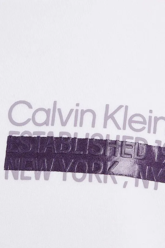bijela Dječja dukserica Calvin Klein Jeans