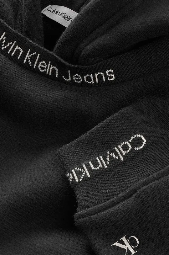 Calvin Klein Jeans gyerek felső fekete