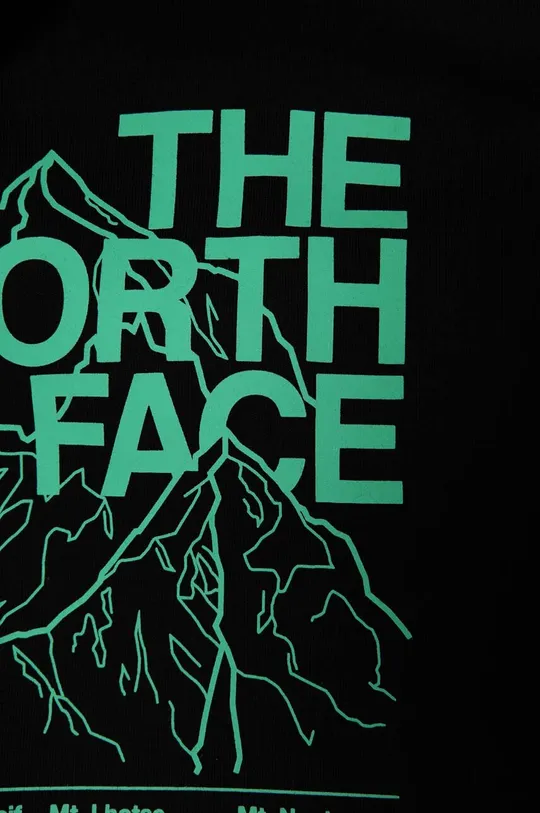 The North Face felpa per bambini B MOUNTAIN LINE HOODIE 70% Cotone, 30% Poliestere