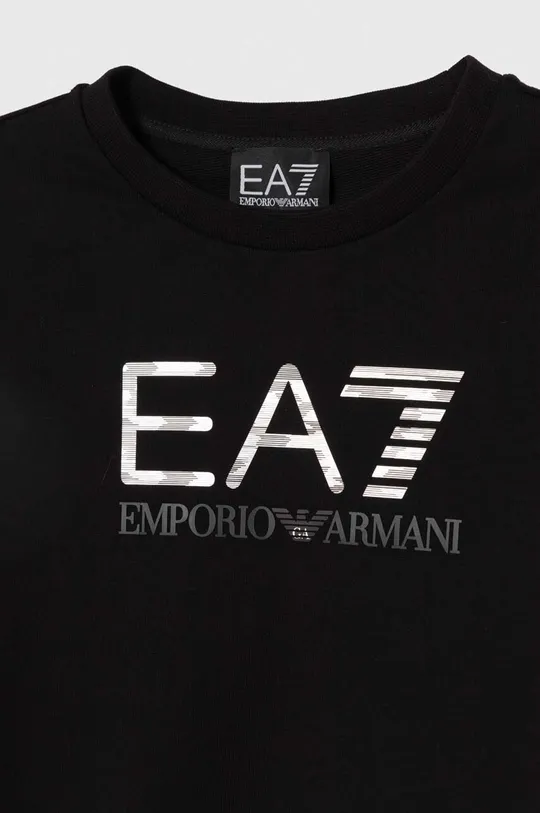Детская кофта EA7 Emporio Armani  Основной материал: 100% Хлопок Резинка: 95% Хлопок, 5% Эластан