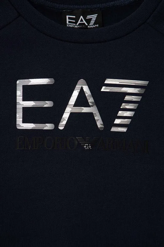 Παιδική μπλούζα EA7 Emporio Armani  Κύριο υλικό: 88% Βαμβάκι, 12% Πολυεστέρας Πλέξη Λαστιχο: 95% Βαμβάκι, 5% Σπαντέξ