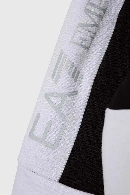 EA7 Emporio Armani bluza dziecięca Materiał zasadniczy: 88 % Bawełna, 12 % Poliester, Podszewka kaptura: 100 % Bawełna, Ściągacz: 95 % Bawełna, 5 % Elastan