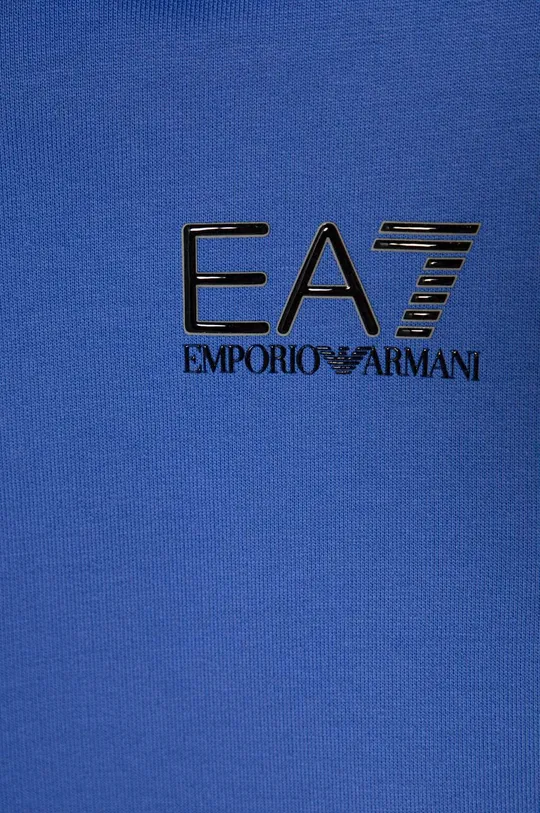 Παιδική βαμβακερή μπλούζα EA7 Emporio Armani  Κύριο υλικό: 100% Βαμβάκι Πλέξη Λαστιχο: 95% Βαμβάκι, 5% Σπαντέξ