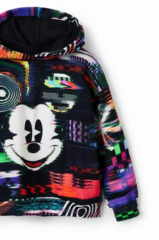 multicolor Desigual bluza bawełniana dziecięca x Disney