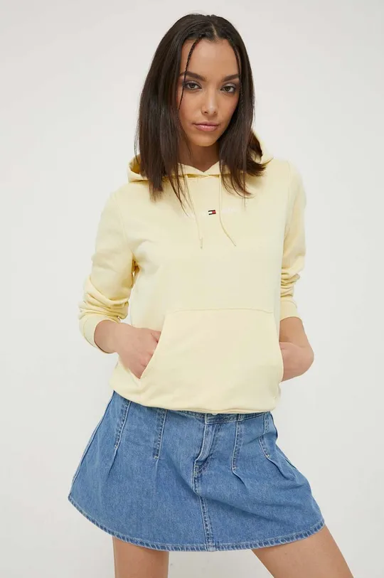 κίτρινο Μπλούζα Tommy Jeans Γυναικεία