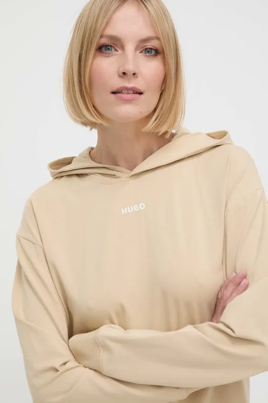 bež Homewear dukserica HUGO Ženski