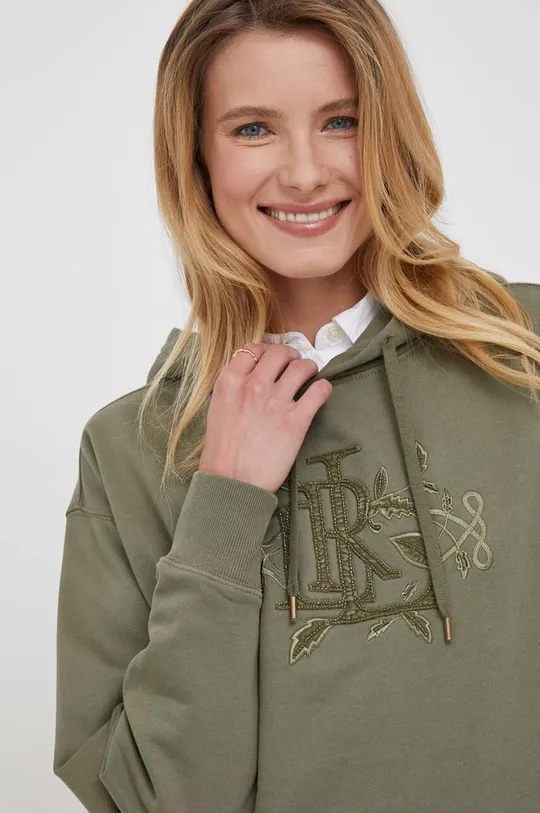 πράσινο Βαμβακερή μπλούζα Lauren Ralph Lauren