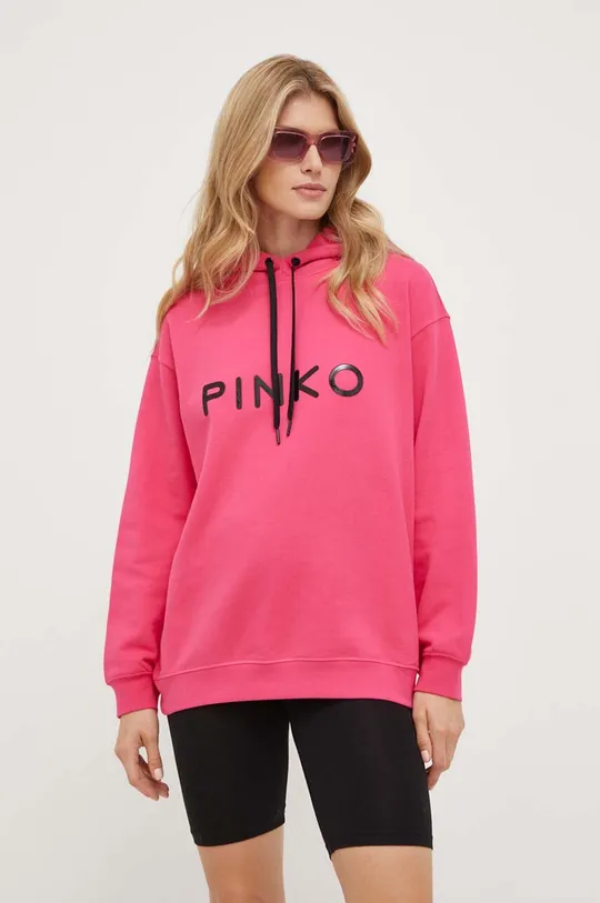 розовый Хлопковая кофта Pinko Женский