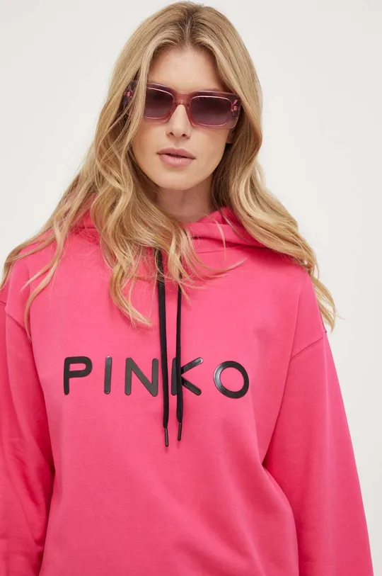 рожевий Бавовняна кофта Pinko
