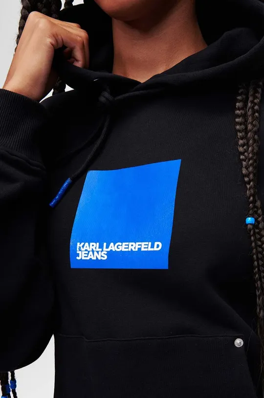 Βαμβακερή μπλούζα Karl Lagerfeld Jeans  100% Οργανικό βαμβάκι