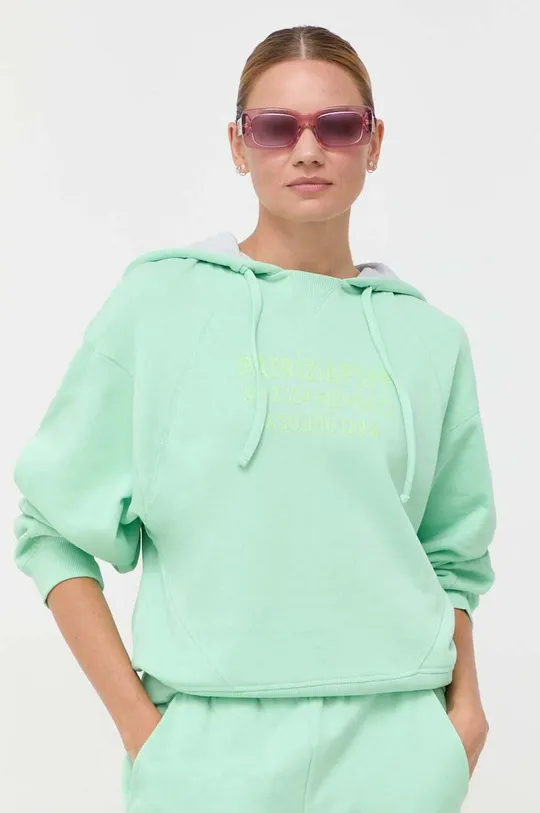 πράσινο Βαμβακερή μπλούζα Patrizia Pepe Γυναικεία