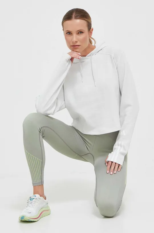 szürke adidas Performance edzős pulóver Női