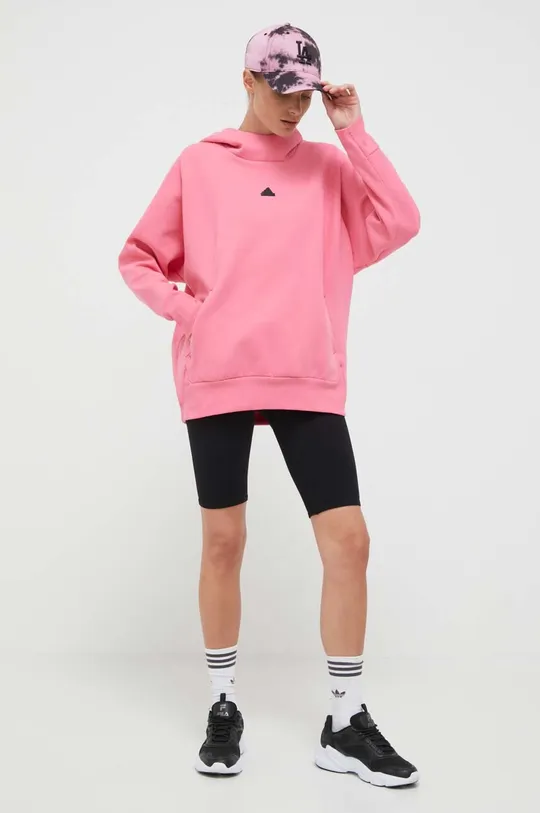 Μπλούζα adidas Z.N.E ροζ