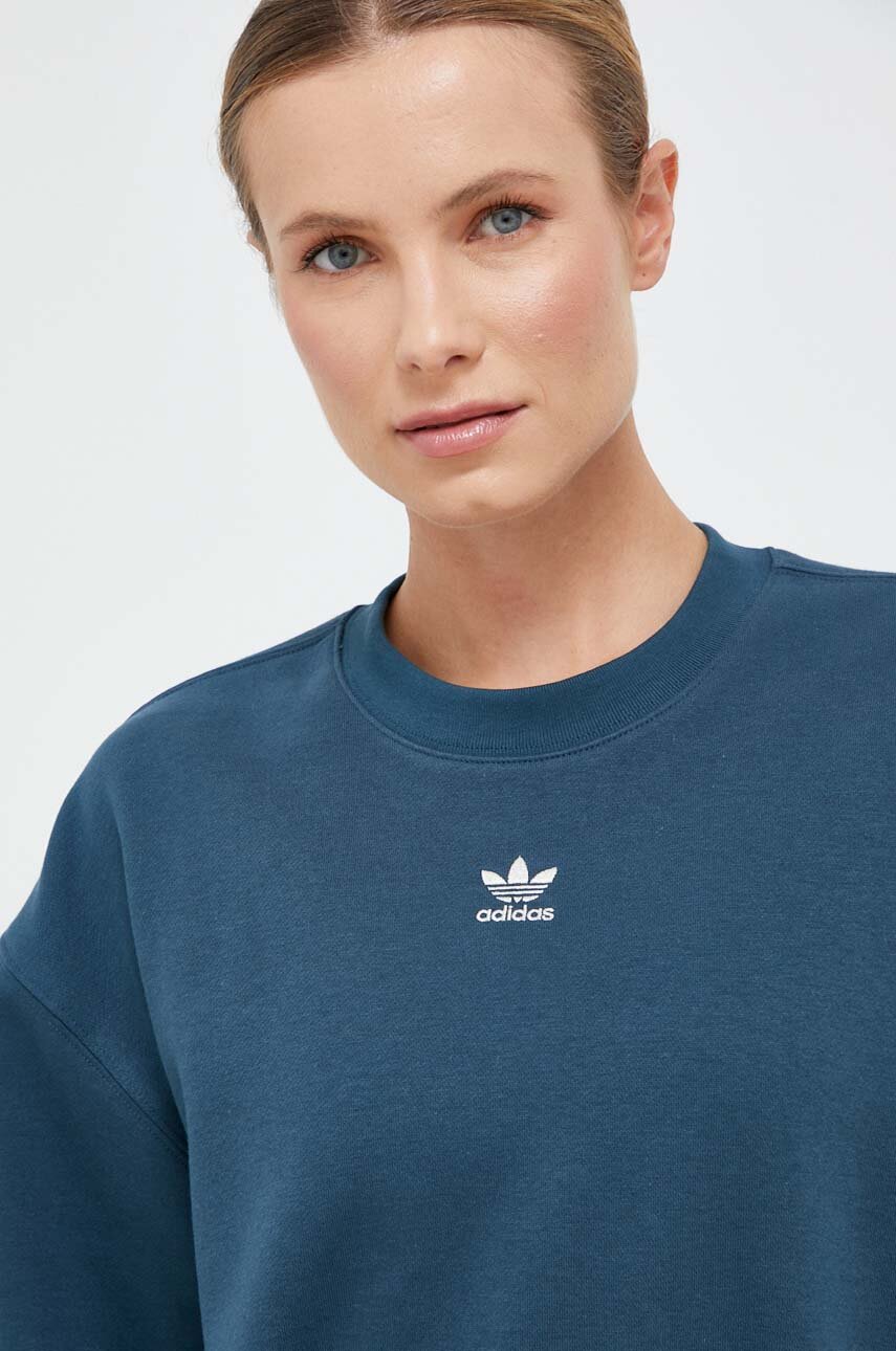 Кофта adidas Originals женская цвет бирюзовый с аппликацией | ANSWEAR.ua