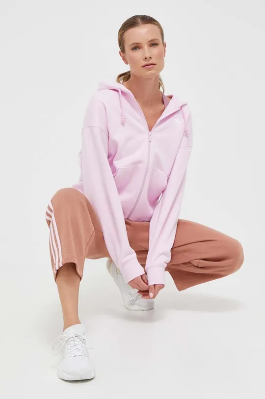 Кофта adidas Originals розовый