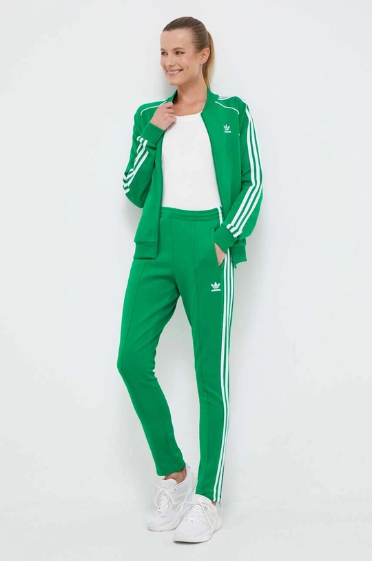 Dukserica adidas Originals zelena